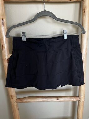 Lululemon Black Athletic Tennis Skort